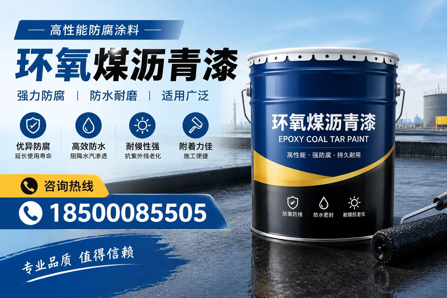 环氧煤沥青漆的主要成分与功能,邵阳用户深度了解